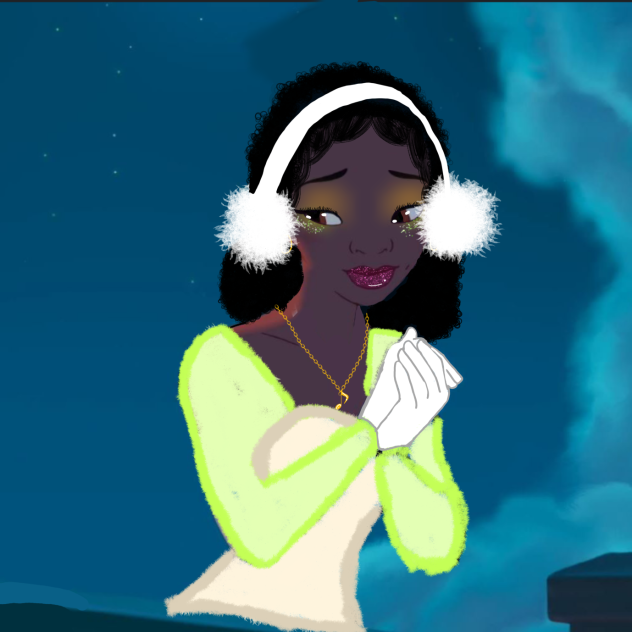 Tiana in Winter