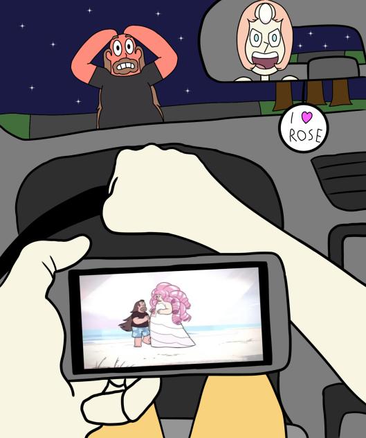 pearl runs over greg