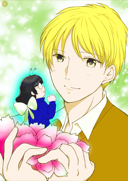 檸檬さんの線画を塗らせて頂きました！！02