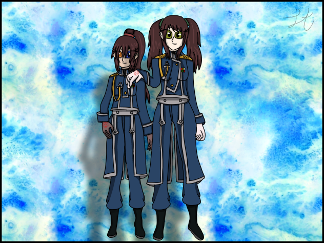 the willams sister in mill uniform