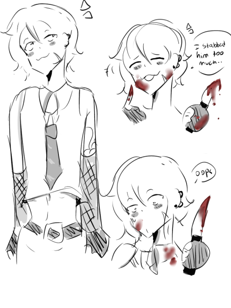 Character role swap (TW blood.)