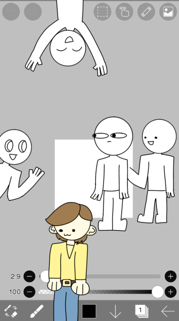 out of canvas collab (plus me)