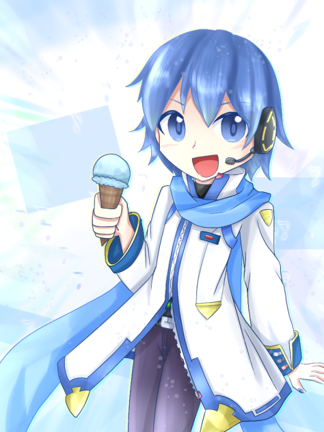 星乃なびさんへの景品(？) KAITO