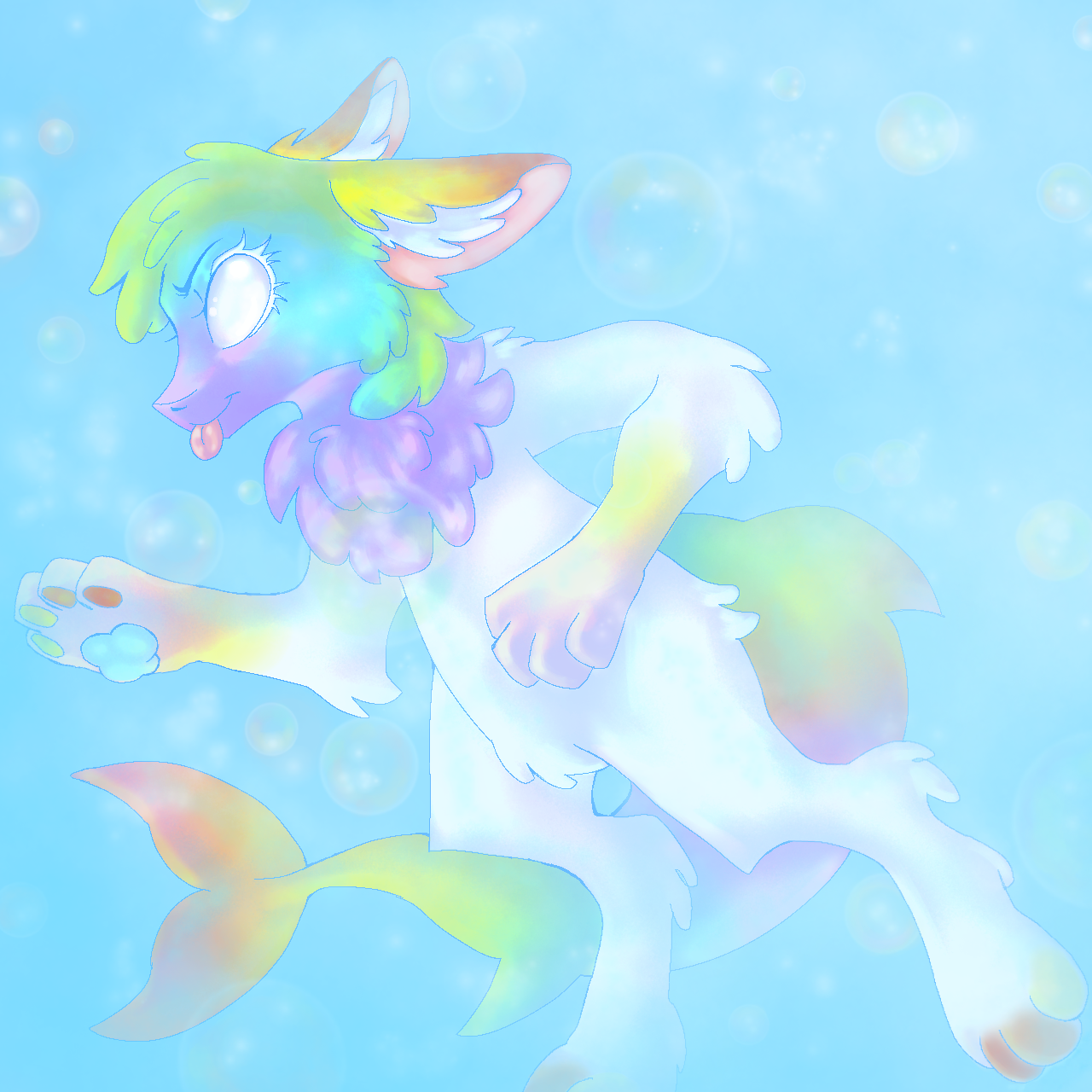 Rainbow 🌈 🫧 - ibisPaint