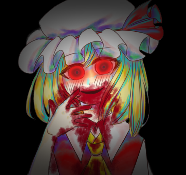 怖い顔のフラン