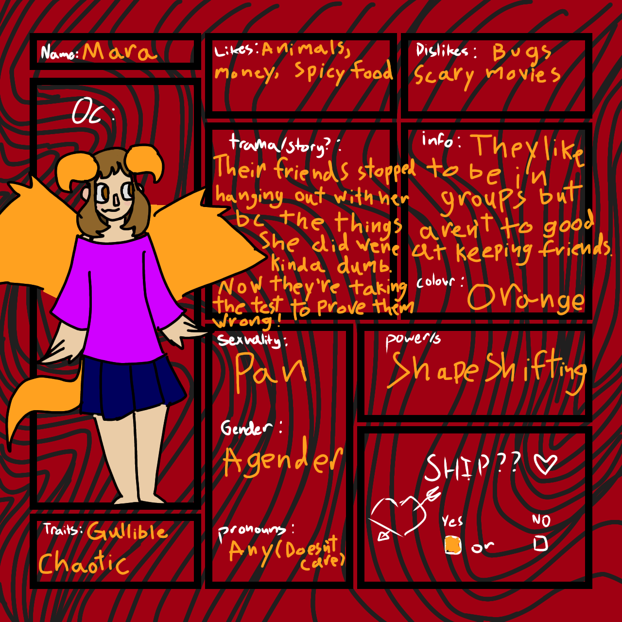 Character 4 Dragons Mysteries.. - ibisPaint