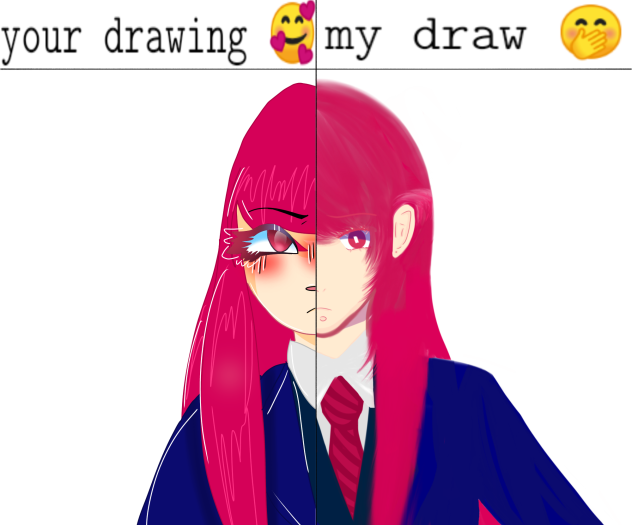 YDMD a pink haired lady