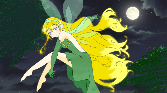 森の精霊 Ibispaint