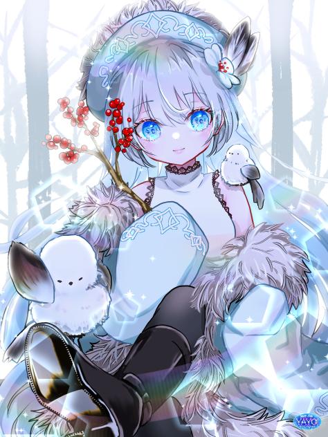 シマエナガの森