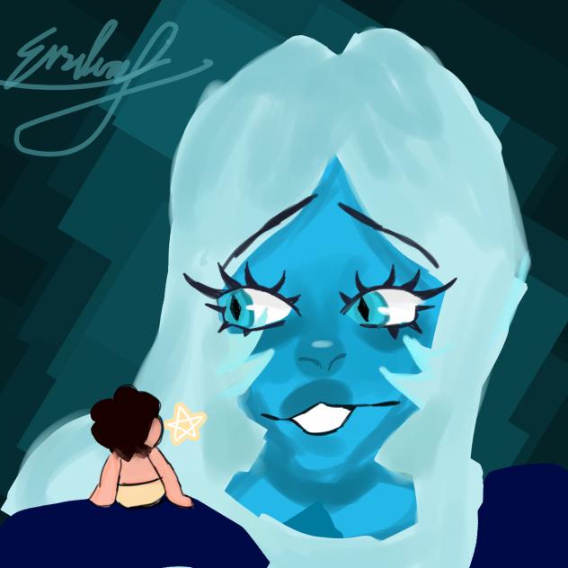 Blue diamond