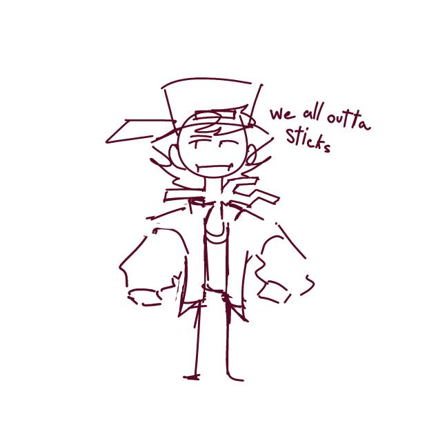 we all outta sticks