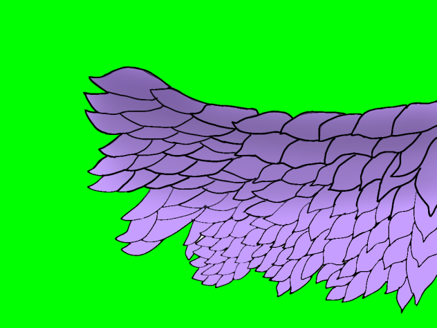 purple wing - ibisPaint