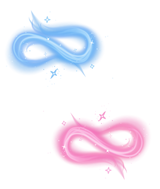 Soft effect magic (Blue and pink)