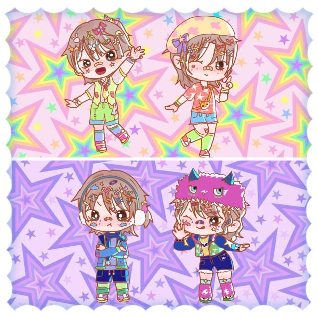 🩷🌈🌦️💫