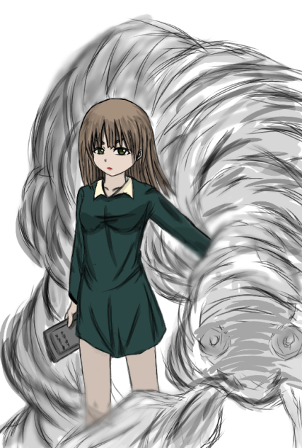 煙を操る少女
