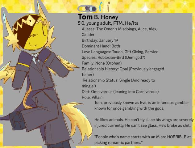 Tom !!