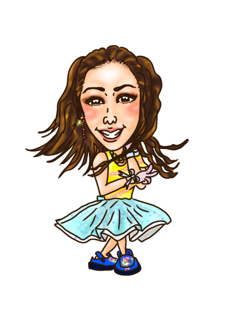 似顔絵 FAKY Akina アキナ