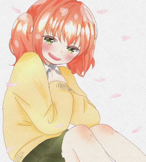 ら む こさんの線画お借りしました4