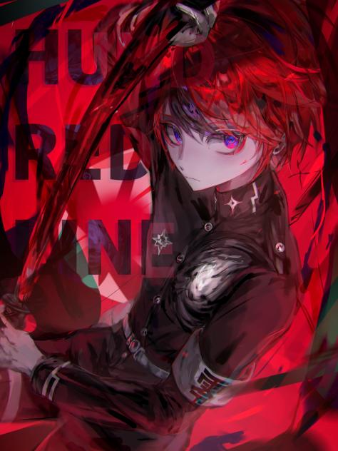 ハンドレッドライン 澄野拓海 タペストリー 澄野拓海 - ibisPaint