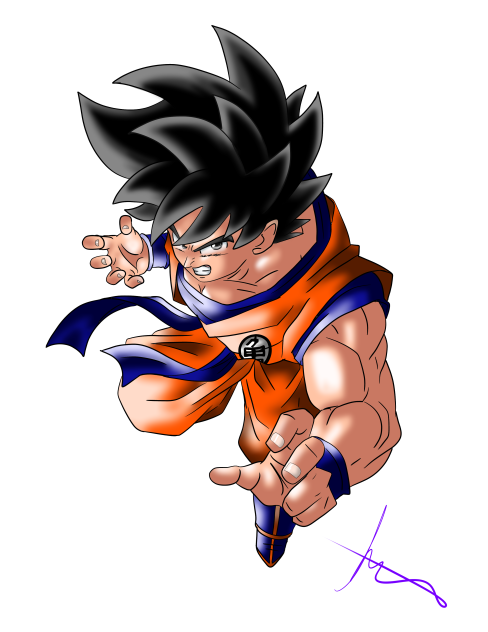 Goku recolor