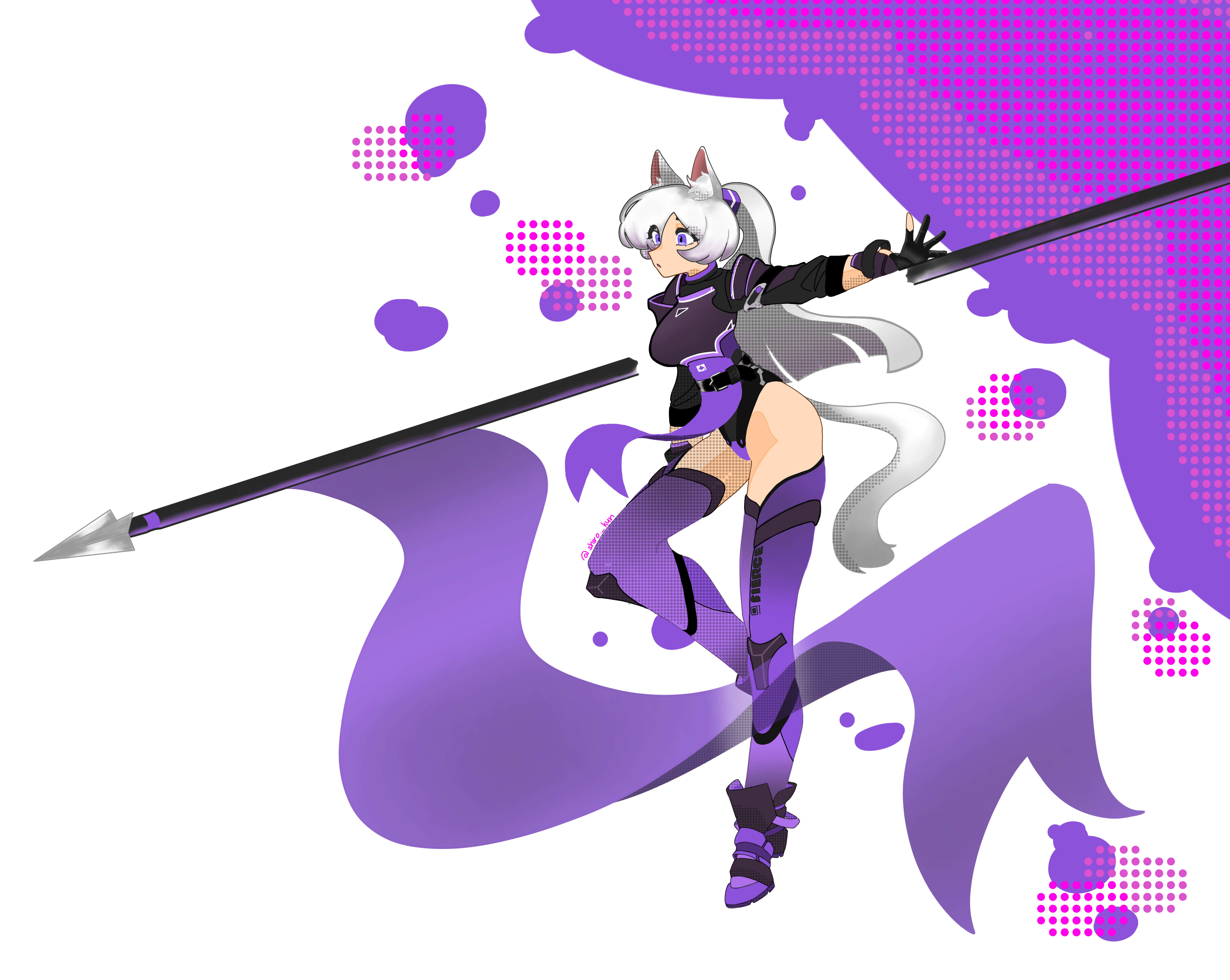 purple lancer - ibisPaint