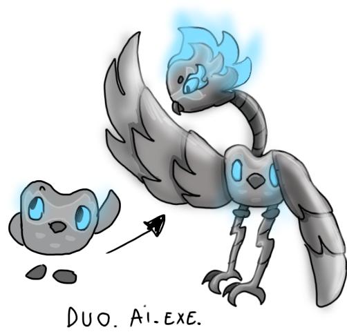 Duolingo AI exe sketch example