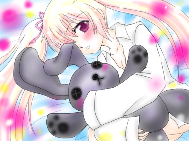 うさたんとゴロゴロ♪