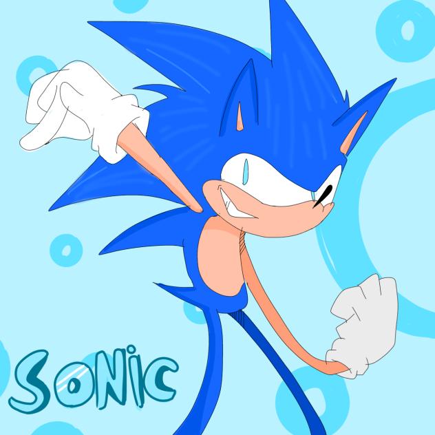 Sonic fanart (somehow)