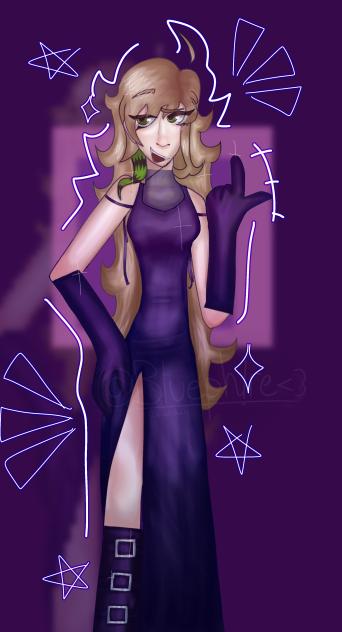 guys... SHES IN A DRESS!!!!!