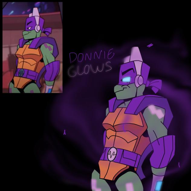 Donnie glows