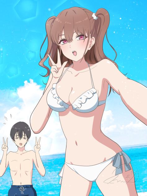 にごリリ　先輩ピース✌️