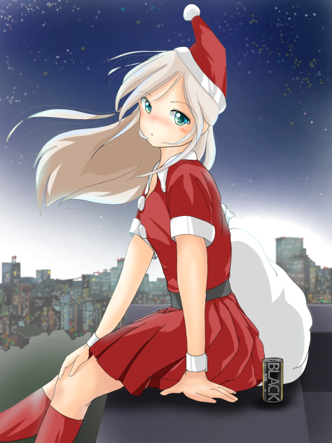 サンタさん休憩中！