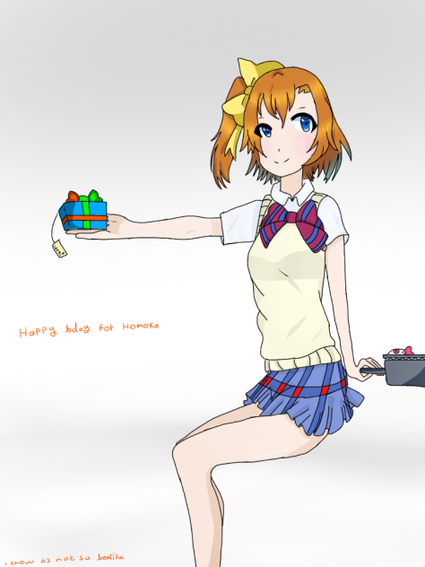 happy birthday honoka