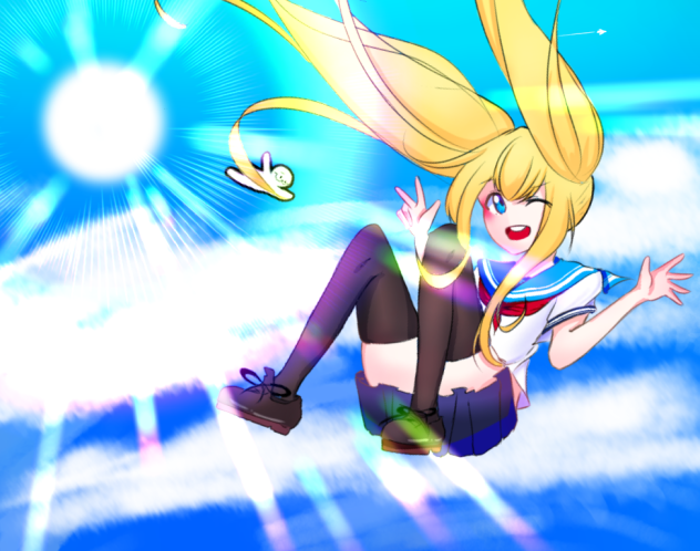 Free fall - ibisPaint