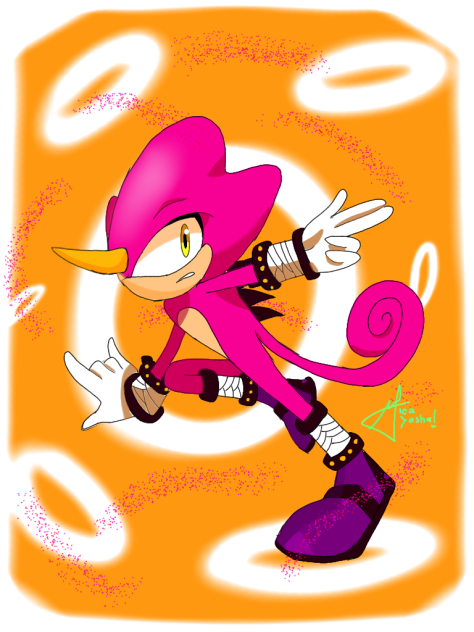 Espio the chameleon