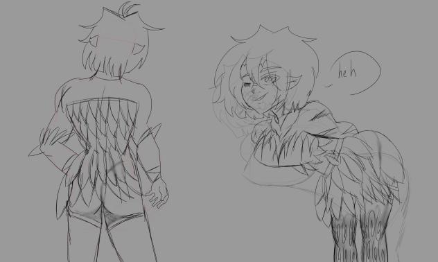 Oddy in 2050 rough sketch