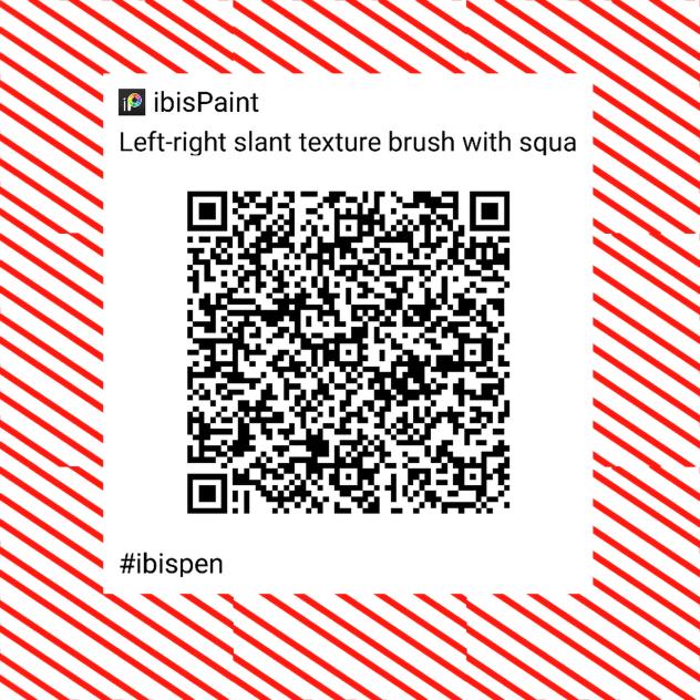 Slant brush with squares