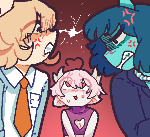 Angry demons