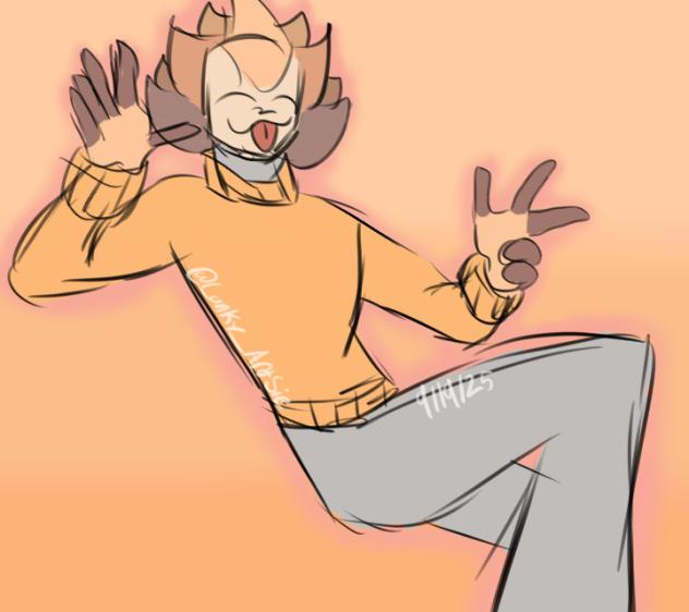 SolarFlare doodle! 🧡💛