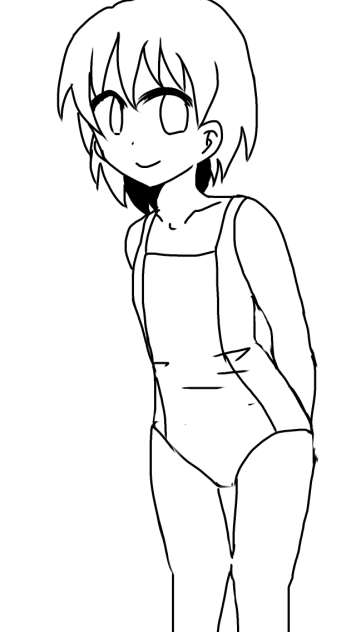 スク水塗ってください！