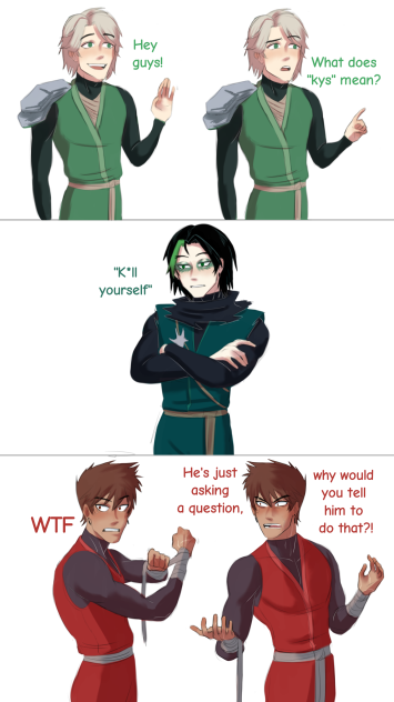 Hey guys, what does kys mean