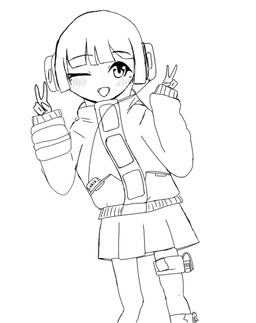 「やっほー☆」