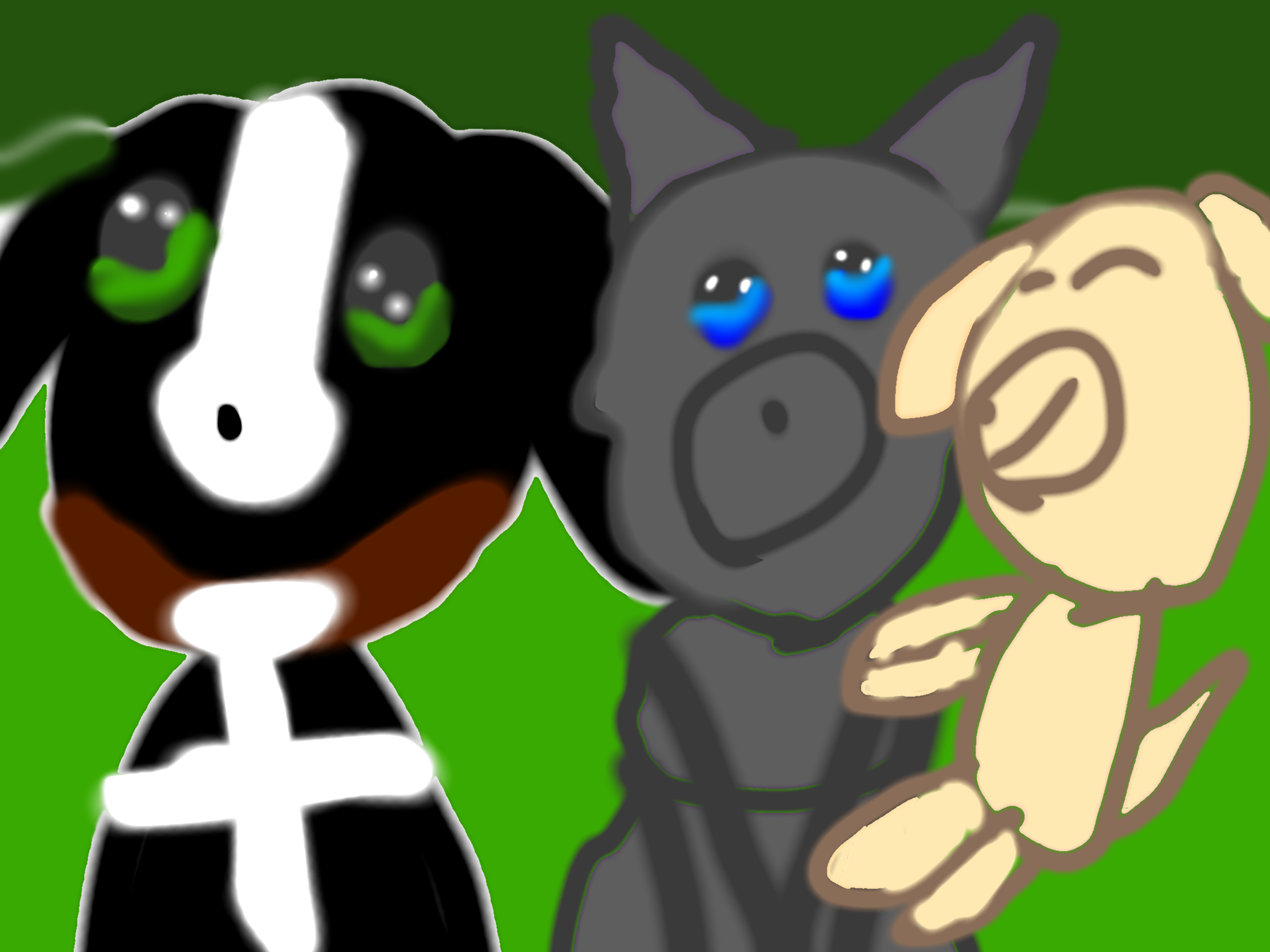 Dog and wolf history - ibisPaint