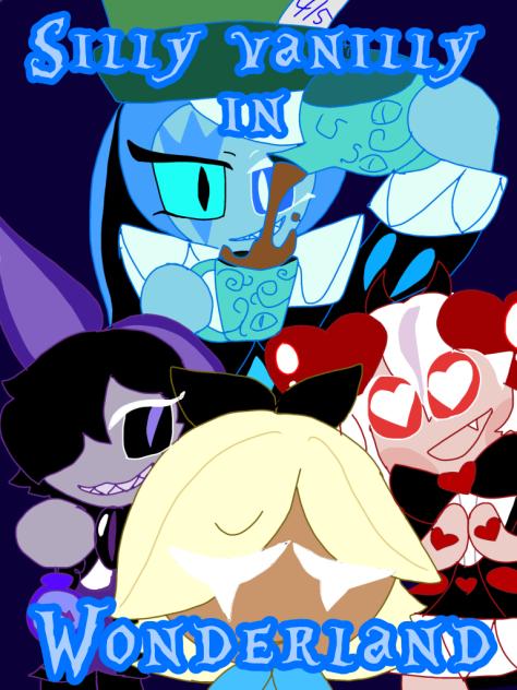 Silly Vanilly In Wonderland with words
