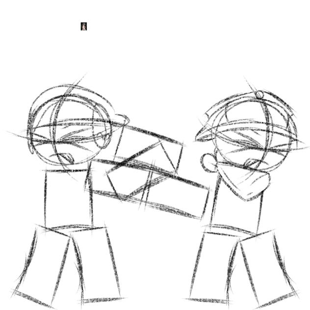 fighting - ibisPaint