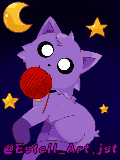 Catnap cute fanart