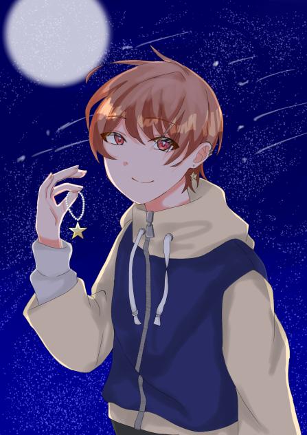 星空の下に君