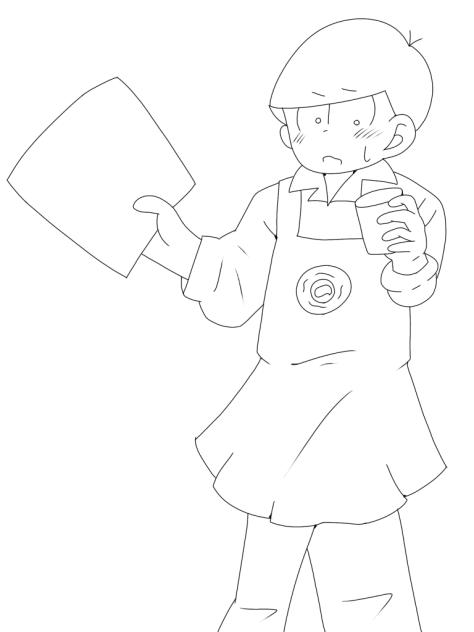 カフェ店員