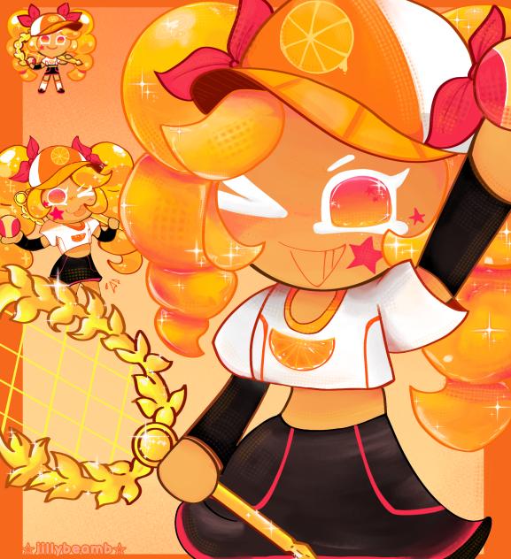 orange cookies costume!