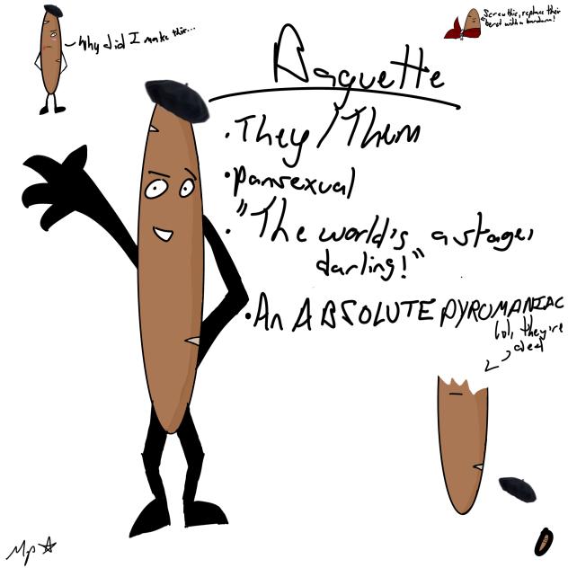 Baguette except I spent forever on them